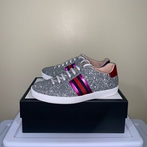 GUCCI ACE GLITTER SNEAKER